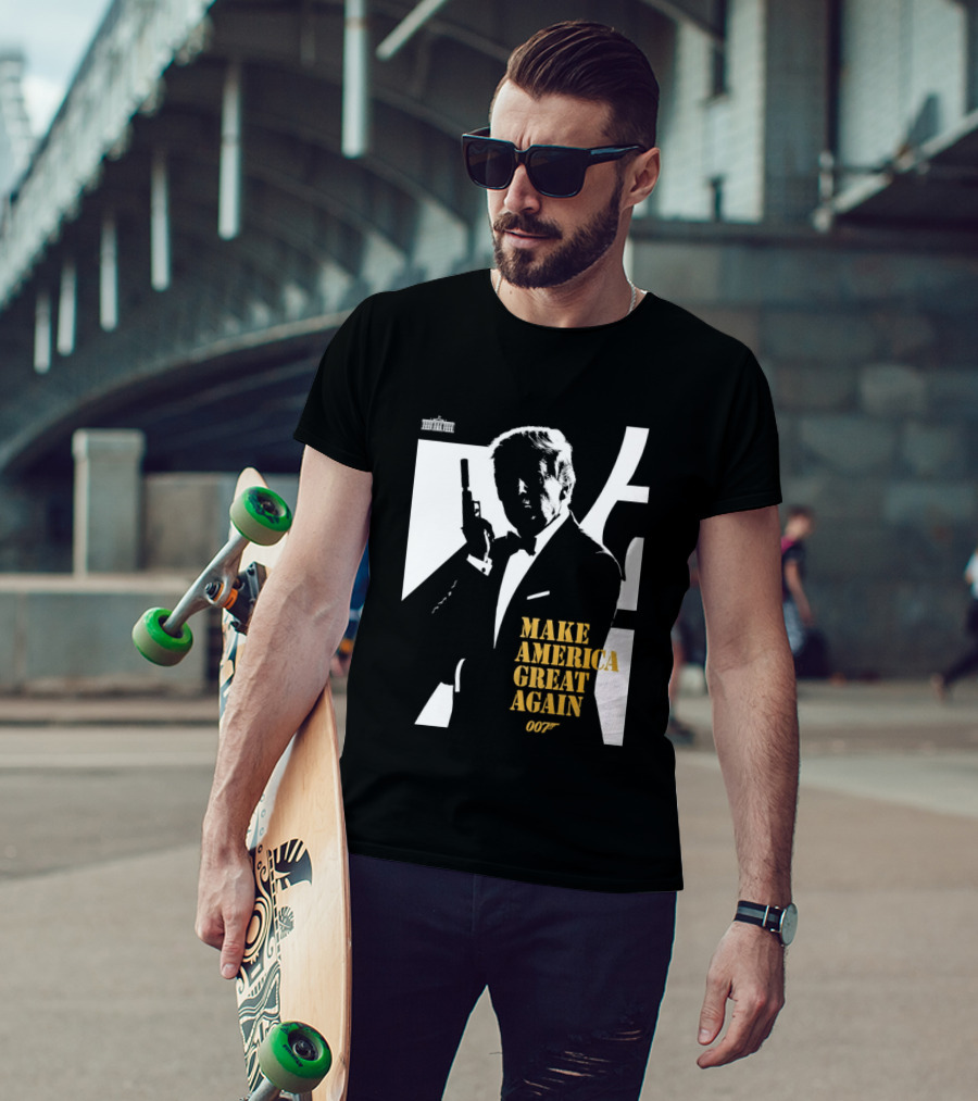 Trump 007 Make America Great Again Bond T-Shirt