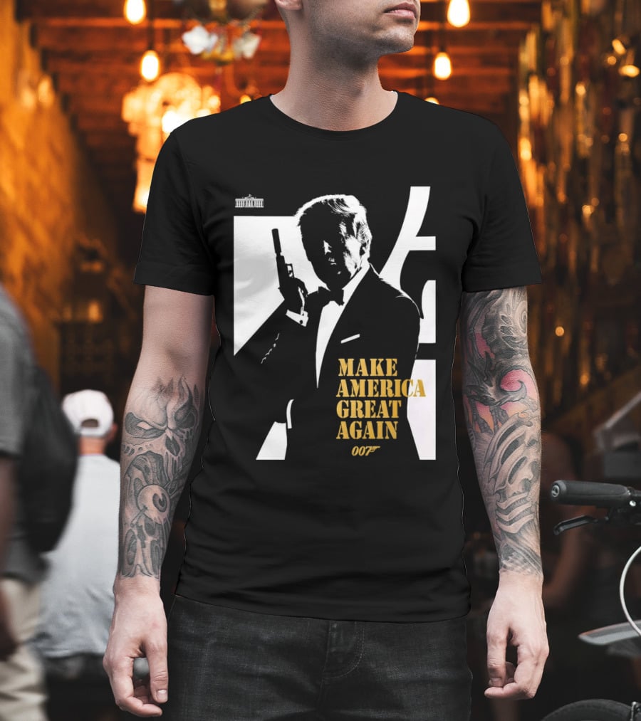 Trump 007 Make America Great Again Bond T-Shirt