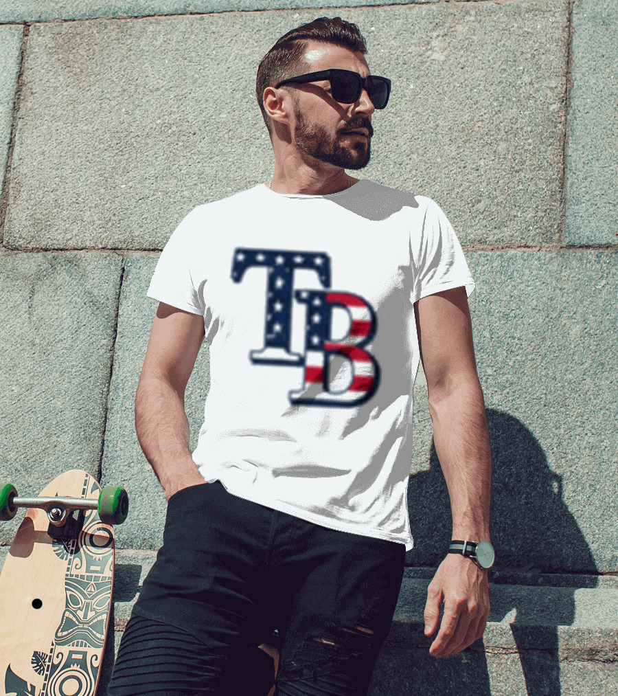 America 250 Years 1776 2026 TB Rays Patriotic Celebration T-Shirt