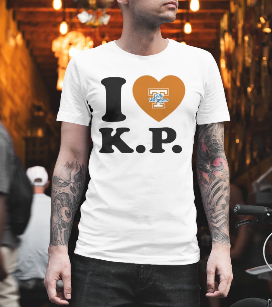 I Love K.P. Tennessee Lady Vols Softball Karlyn Pickens T-Shirt