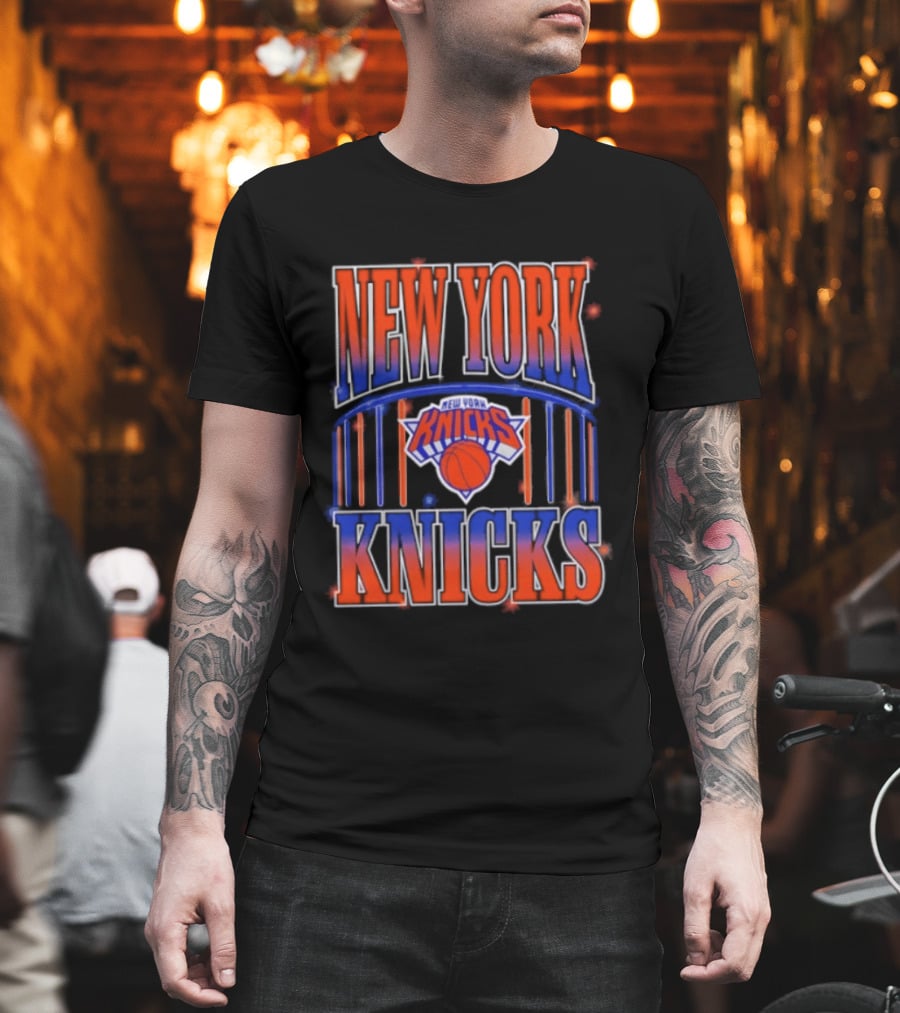New York Knicks 2026 NBA Primetime Basketball Team T-Shirt