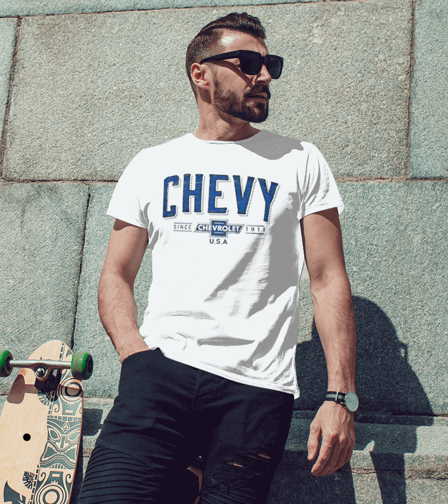 Chevy Chevrolet Bowtie Since 1911 USA T-Shirt