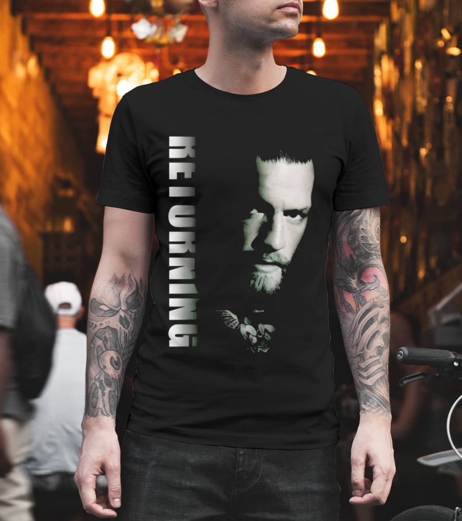 Conor McGregor Returning Face 2026 T-Shirt