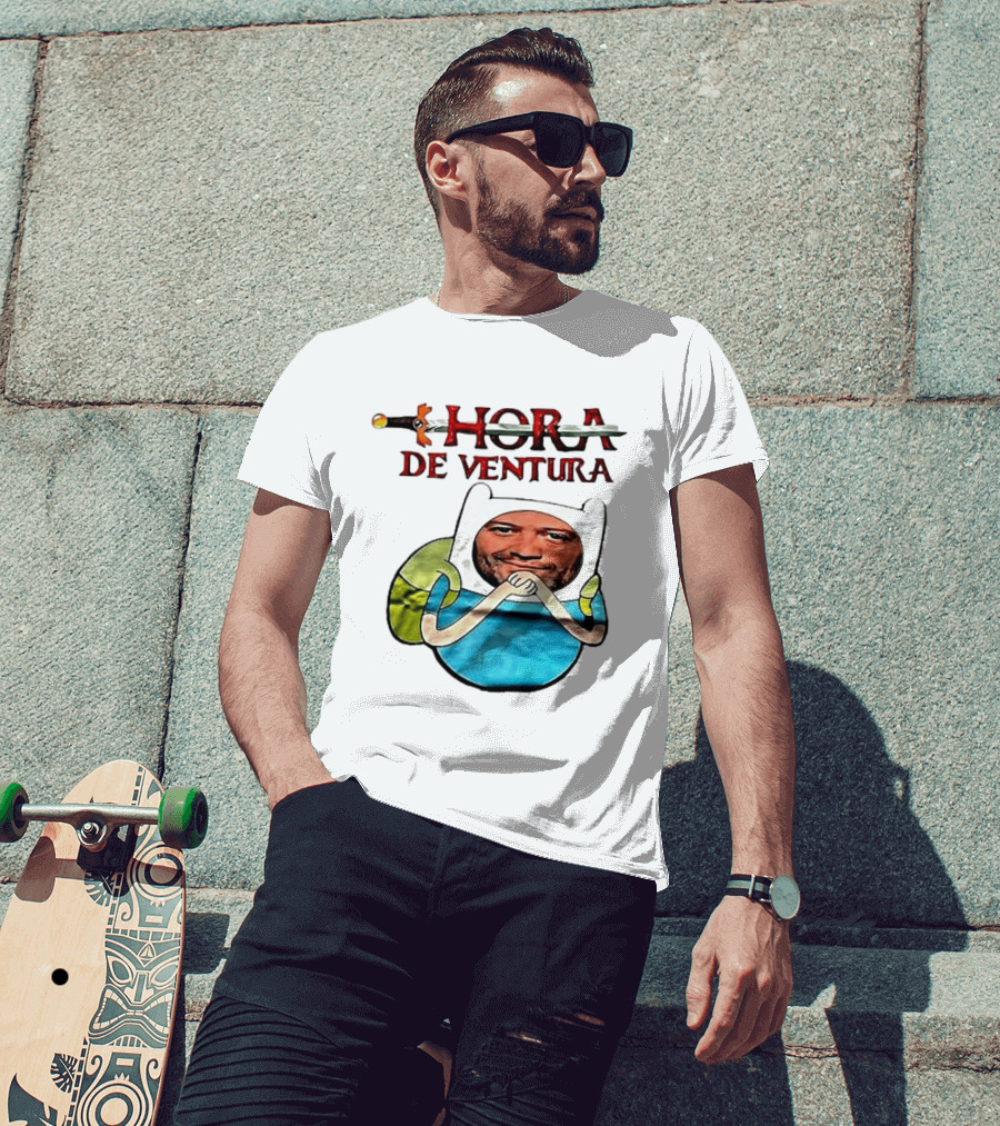 Hora De Ventura Aventuras Com Humor Iconico T-Shirt