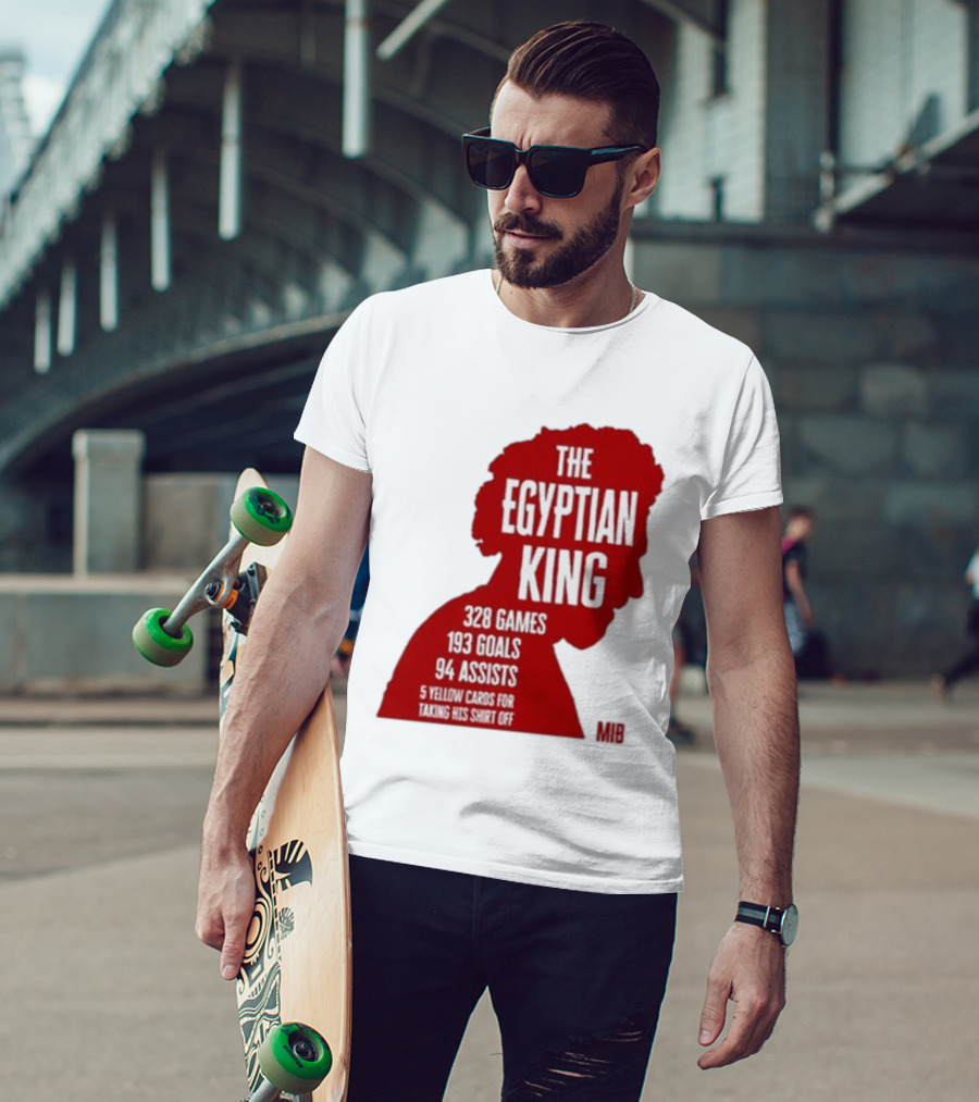 The Egyptian King 328 Games 193 Goals 94 Assists 5 Yellow Cards T-Shirt