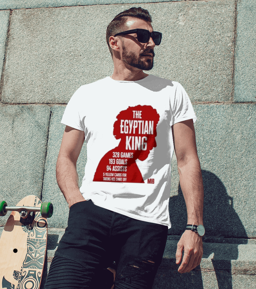 The Egyptian King 328 Games 193 Goals 94 Assists 5 Yellow Cards T-Shirt