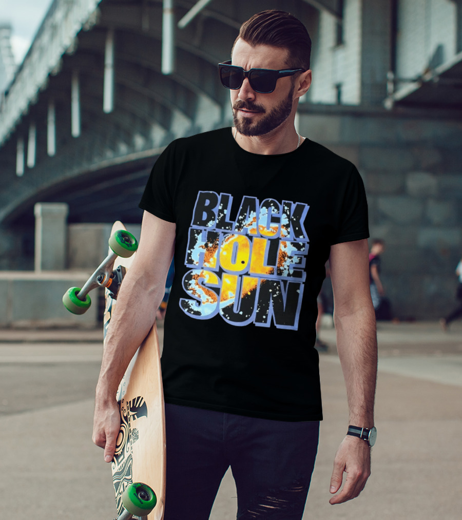 Black Hole Sun Solar Eclipse Vivid Cosmic T-Shirt