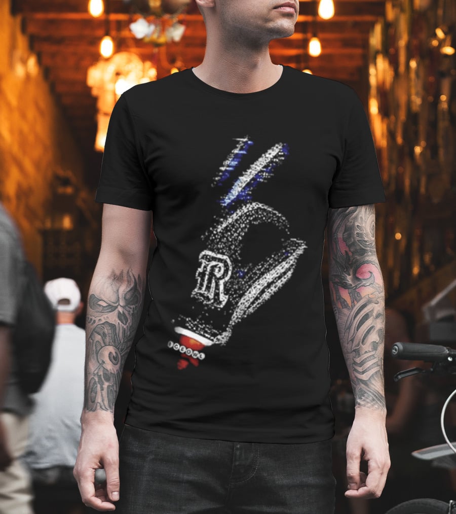 Drake Iceman Rice Owls Football Diamond Chain Hand Gesture T-Shirt