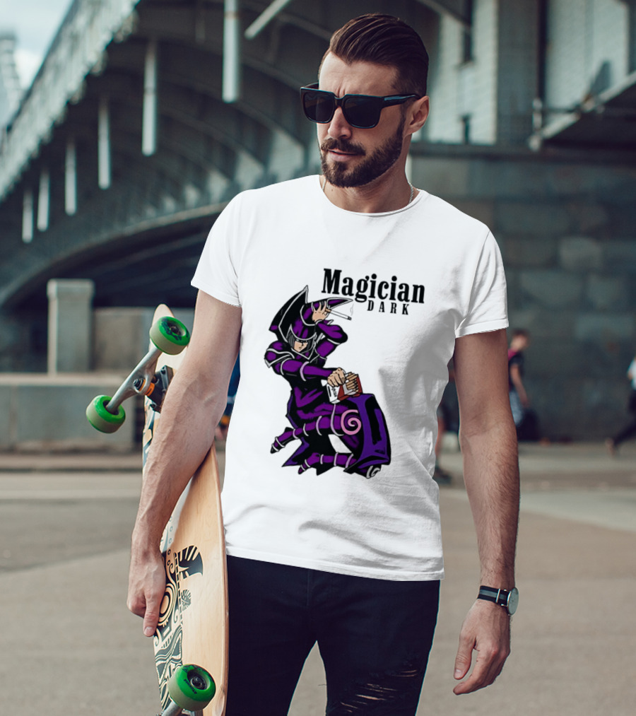 Magician Dark Yu Gi Oh Smoking T-Shirt