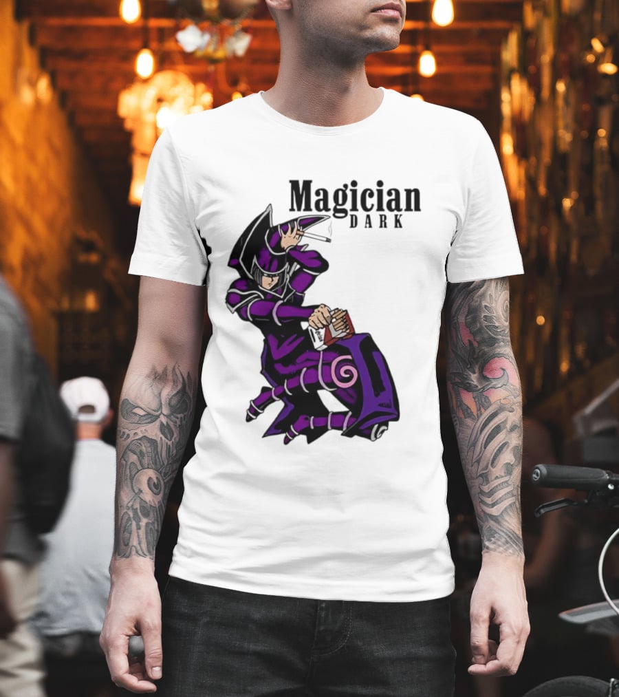 Magician Dark Yu Gi Oh Smoking T-Shirt