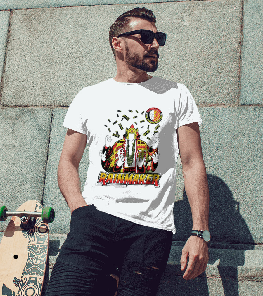 Kinnikuman New Japan Pro Wrestling Rainmaker Iconic Collab T-Shirt