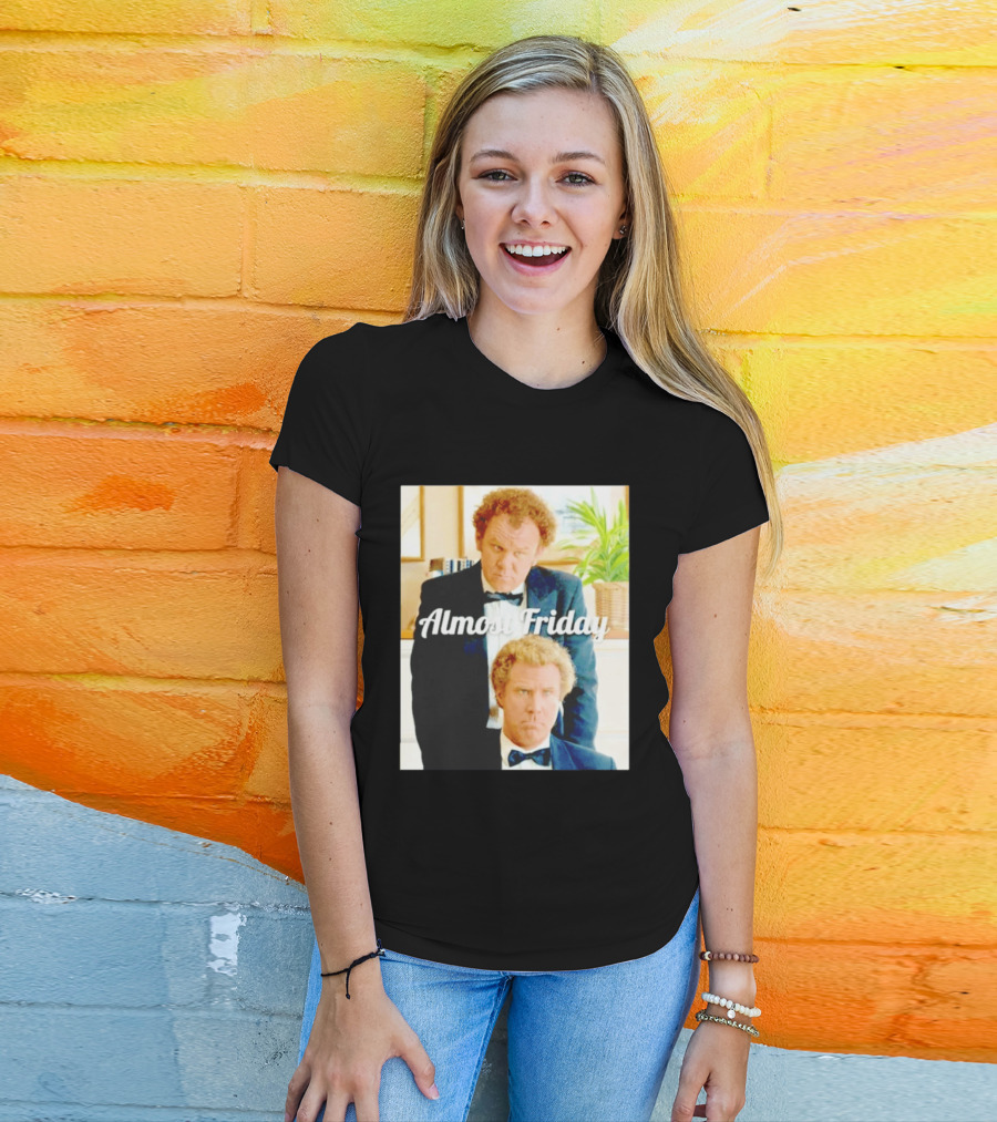 Almost Friday Will Ferrell John C. Reilly Interview Image T-Shirt