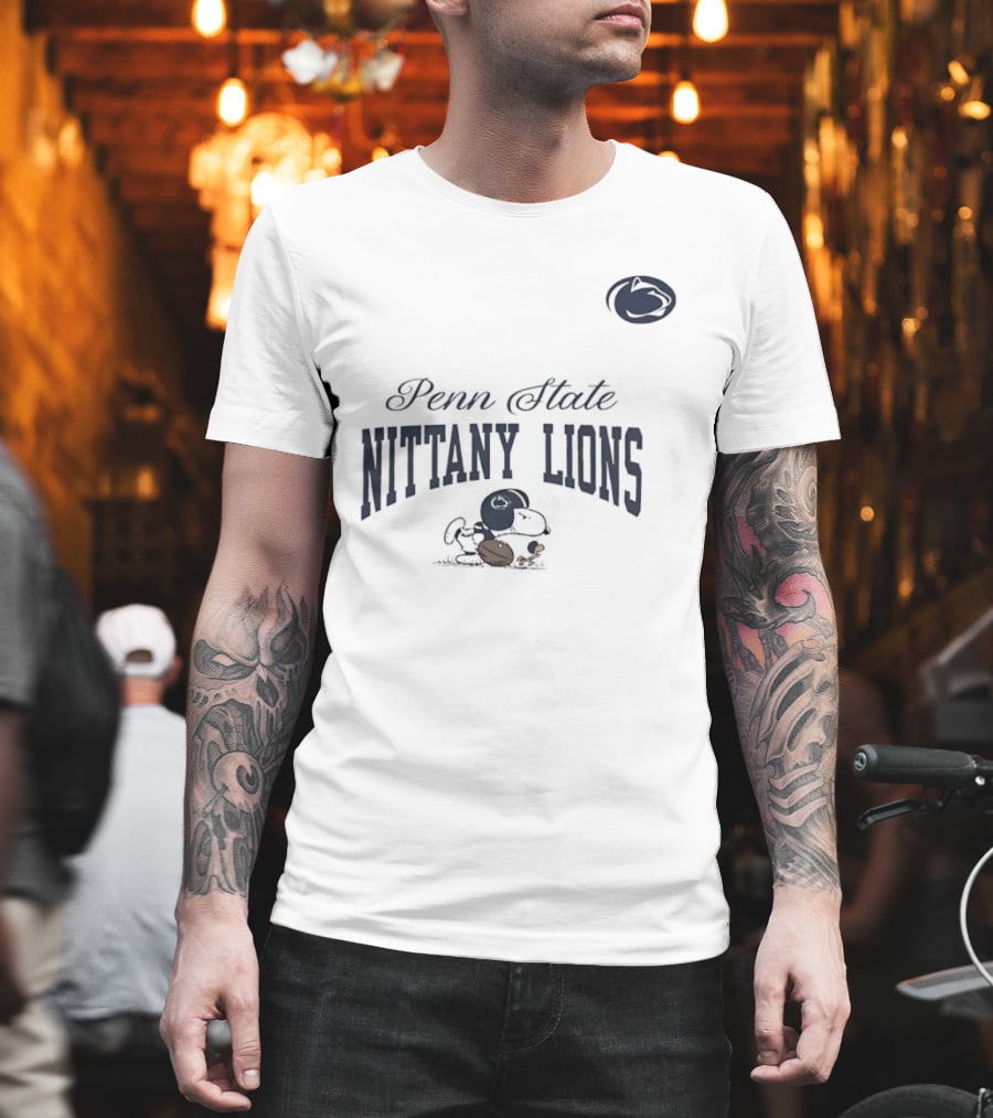 Penn State Nittany Lions Woodstock And Snoopy Forever Not Just When We Win T-Shirt