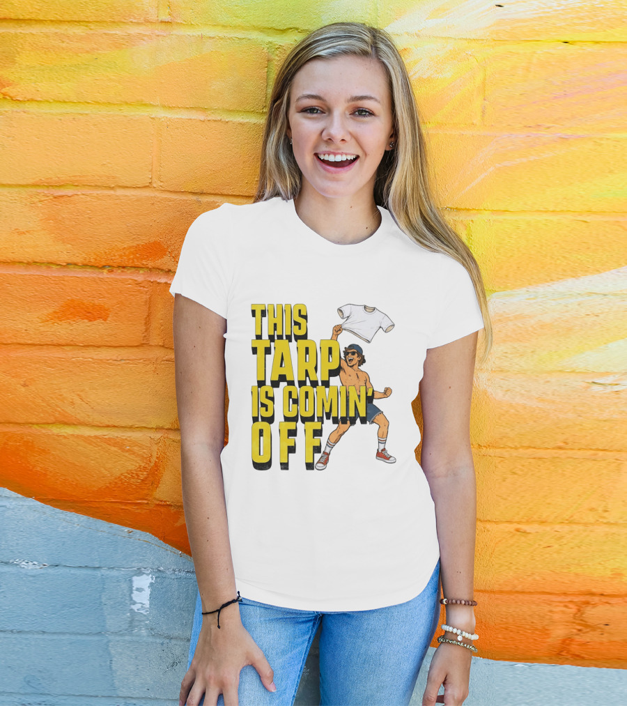 This Tarp Is Comin Off Spud Grown Ups Adam Sandler Kevin James Chris Rock T-Shirt