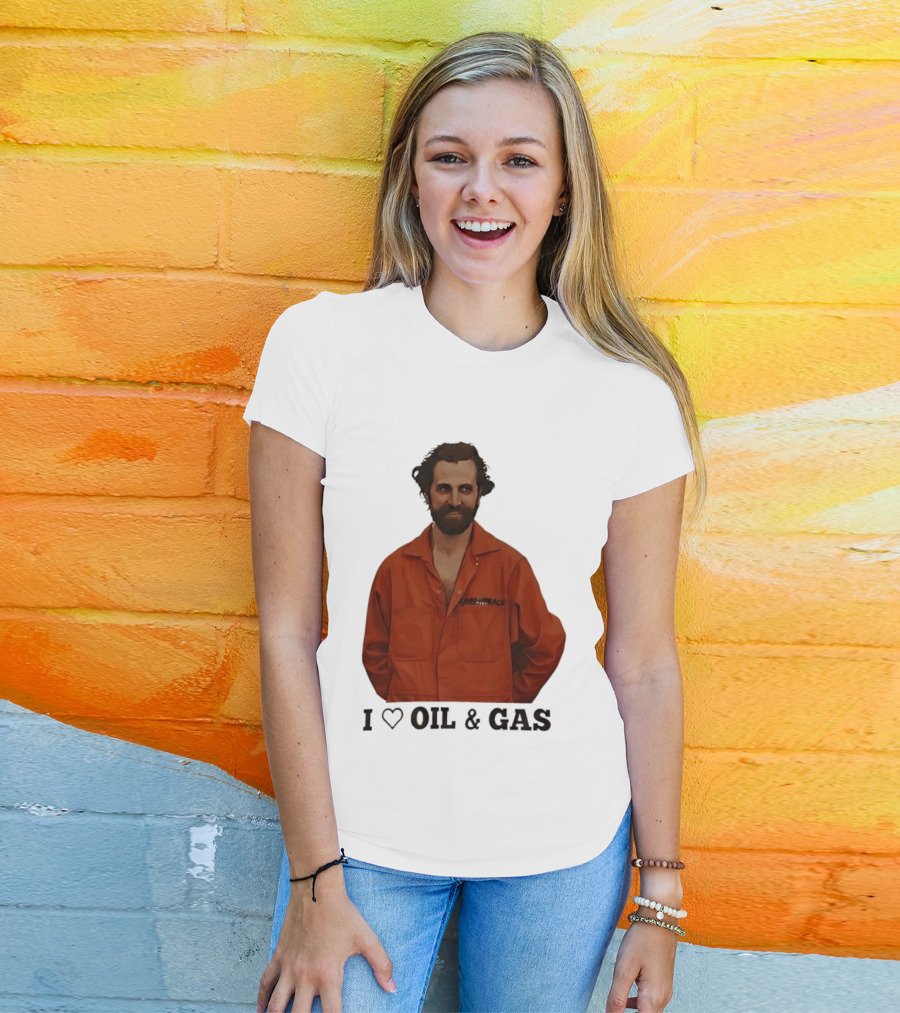 Steven Guilbeault Greenpeace I Love Oil And Gas T-Shirt