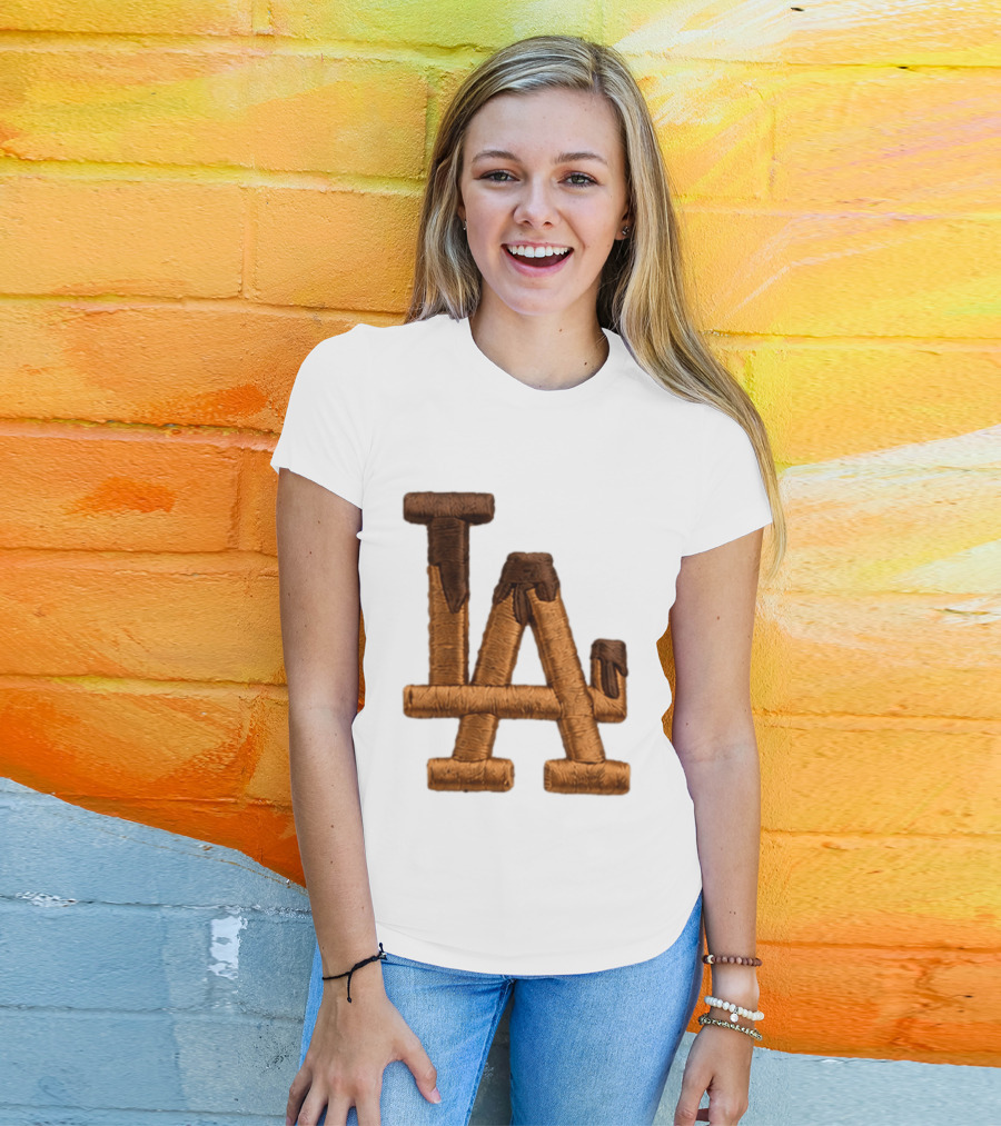 2026 Los Angeles Dodgers Ice Cream Sprinkles LA Baseball Hat T-Shirt