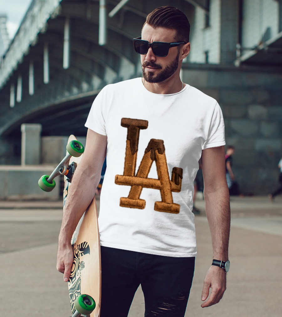 2026 Los Angeles Dodgers Ice Cream Sprinkles LA Baseball Hat T-Shirt