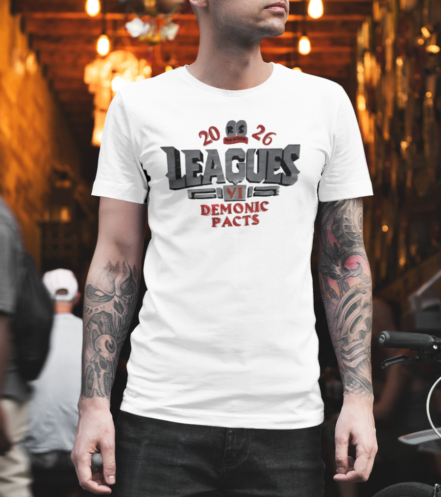 Old School RuneScape 2026 Leagues VI Demonic Pacts T-Shirt