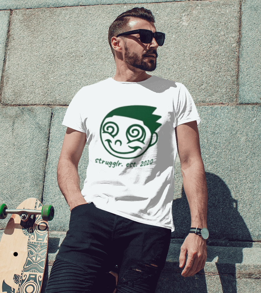 Struggling Together Est 2023 Spiral Eyes Face T-Shirt