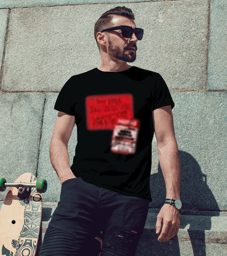 Revealed Clothing Hardwell Sticker Tour 2026 Red Visions T-Shirt