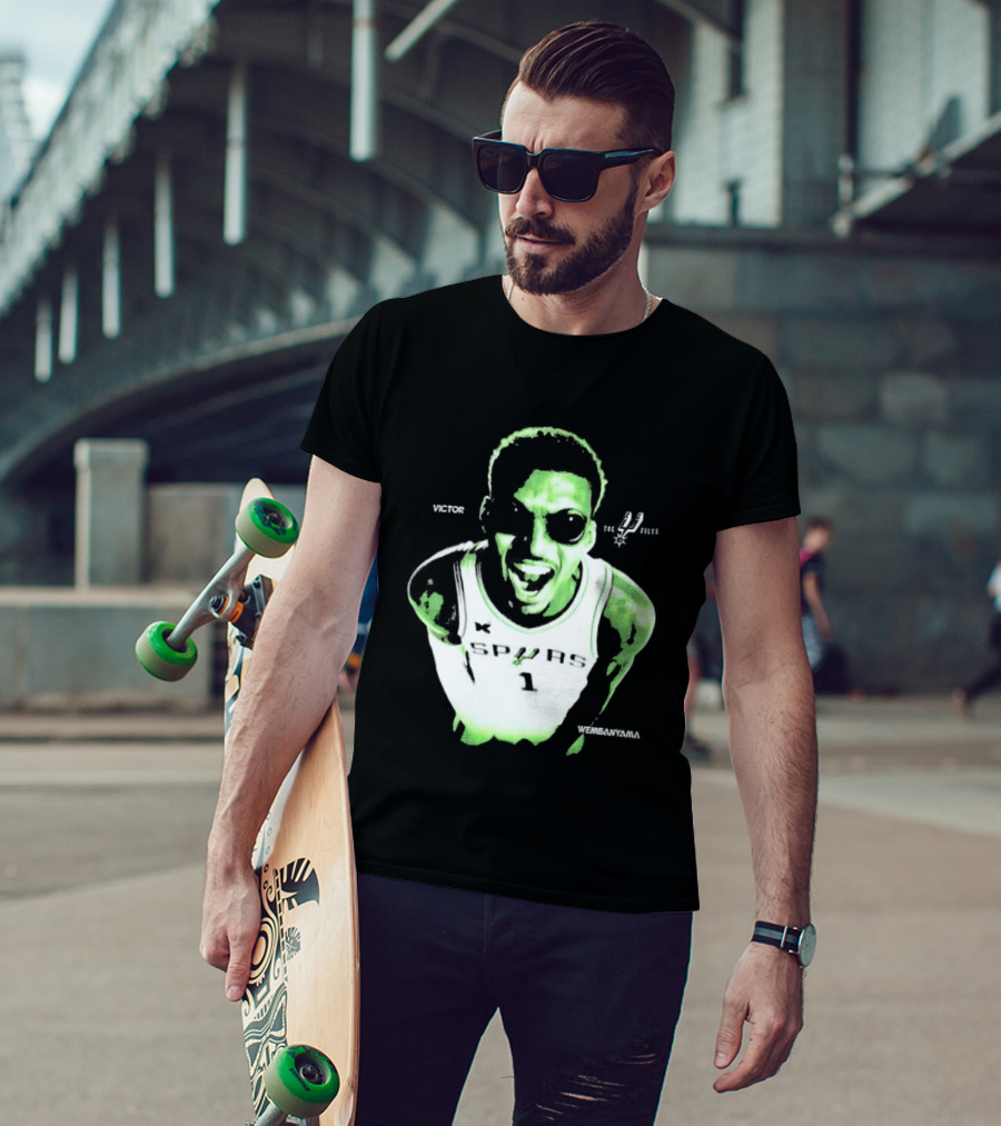 Victor Wembanyama Wemby Alien Spurs NBA 1 T-Shirt