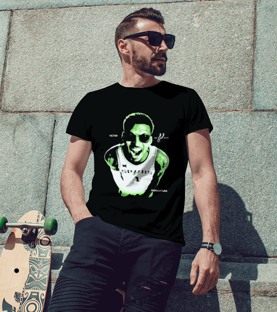 Victor Wembanyama Wemby Alien Spurs NBA 1 T-Shirt