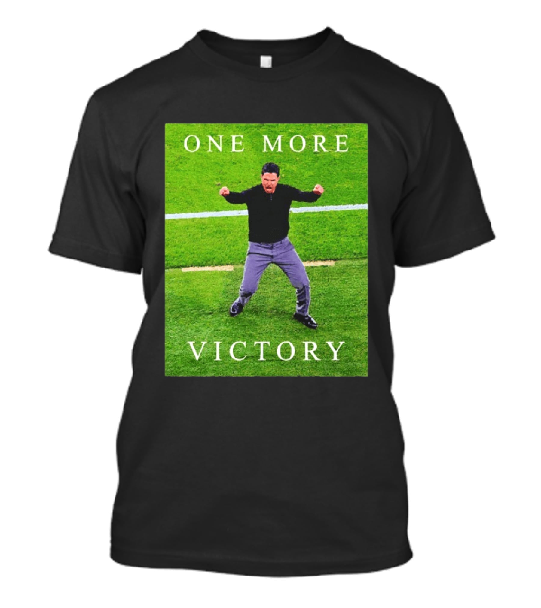 Arsenal Mikel Arteta One More Victory Celebration T-Shirt