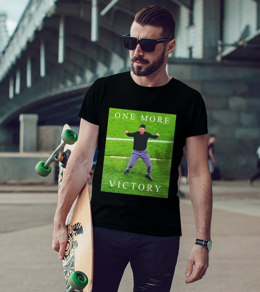 Arsenal Mikel Arteta One More Victory Celebration T-Shirt