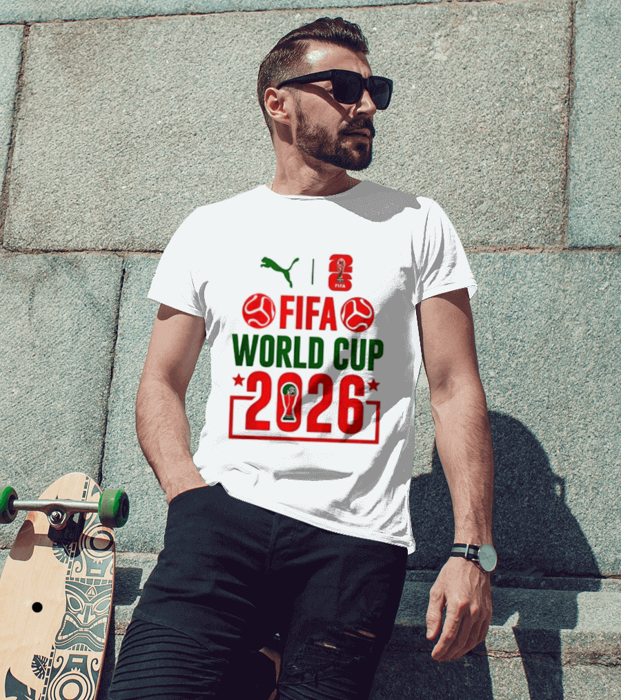 San Francisco 49ers X Goku Dragon Ball Z NFL Collaboration Puma FIFA World Cup 2026 T-Shirt