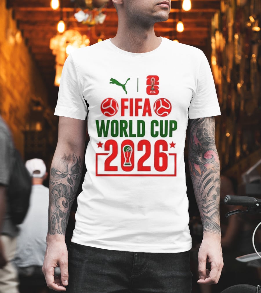 San Francisco 49ers X Goku Dragon Ball Z NFL Collaboration Puma FIFA World Cup 2026 T-Shirt