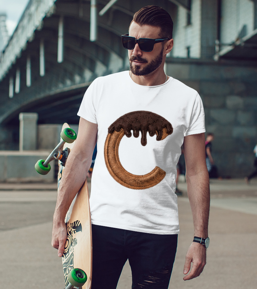 2026 Cubs Chocolate Dipped C Embroidery T-Shirt