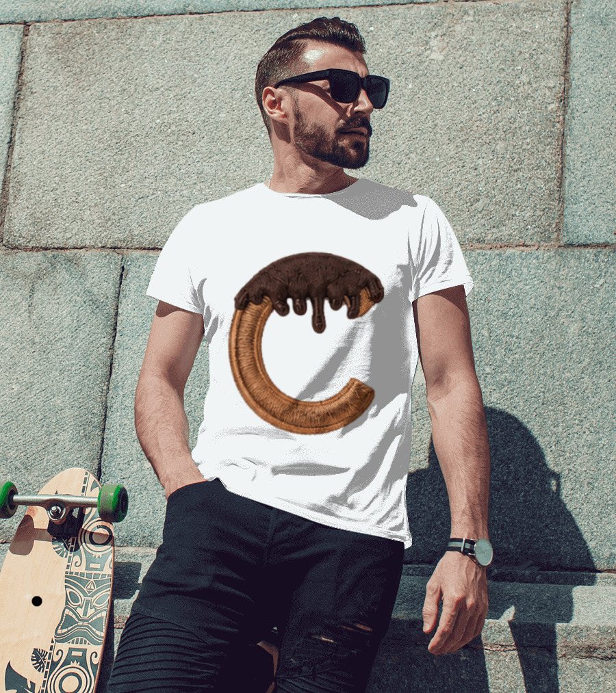 2026 Cubs Chocolate Dipped C Embroidery T-Shirt