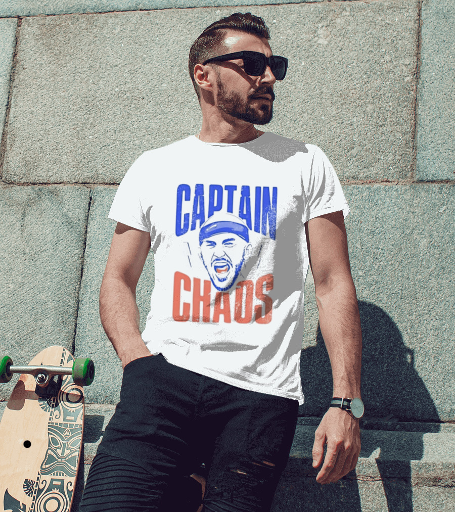 Alex Caruso Captain Chaos OKC Thunder NBA Basketball T-Shirt