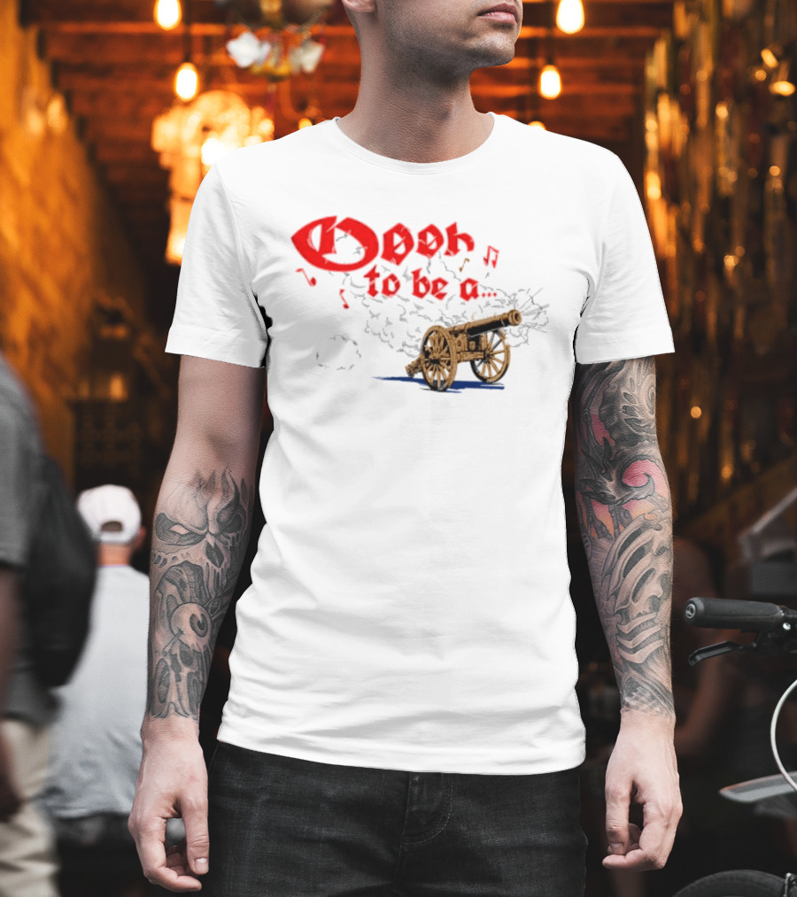 Arsenal Football Club Premier League Ooh To Be A Cannon Arsenal Fan Celebration T-Shirt