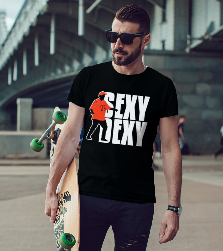 Sexy Dexy 25 Bold Sports Figure T-Shirt