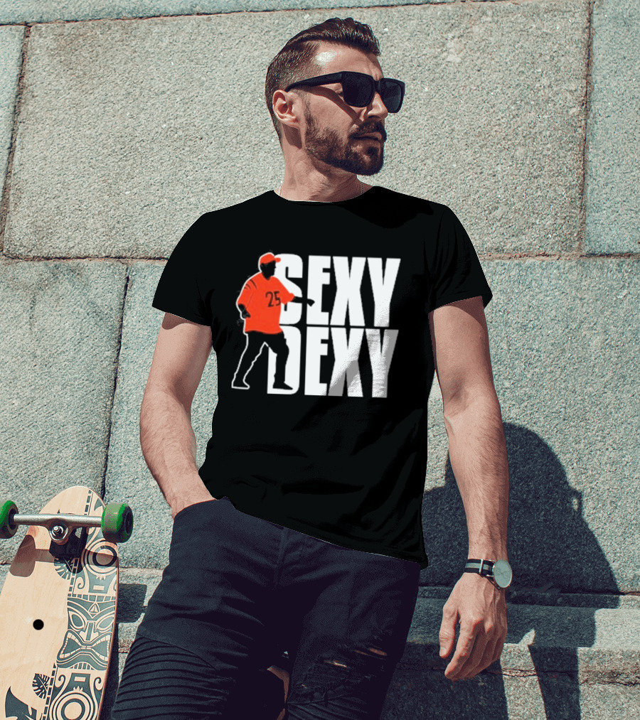 Sexy Dexy 25 Bold Sports Figure T-Shirt
