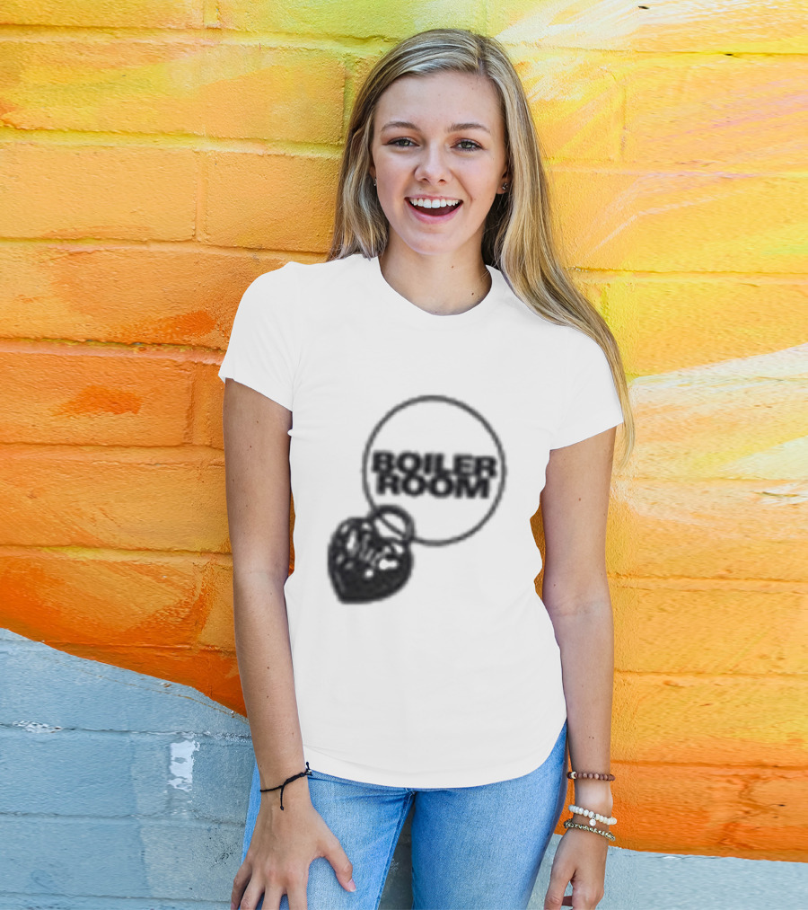 Paris Lovers Boiler Room Heart Lock T-Shirt