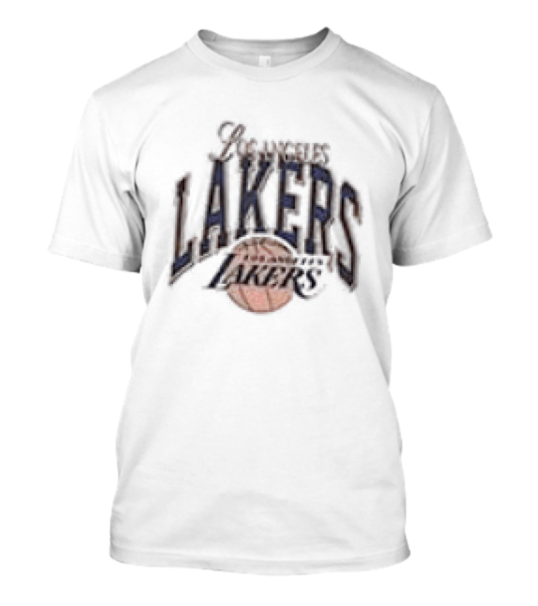 Los Angeles Lakers 47 Crossover Collection Foundation Basketball NBA Sports Team T-Shirt