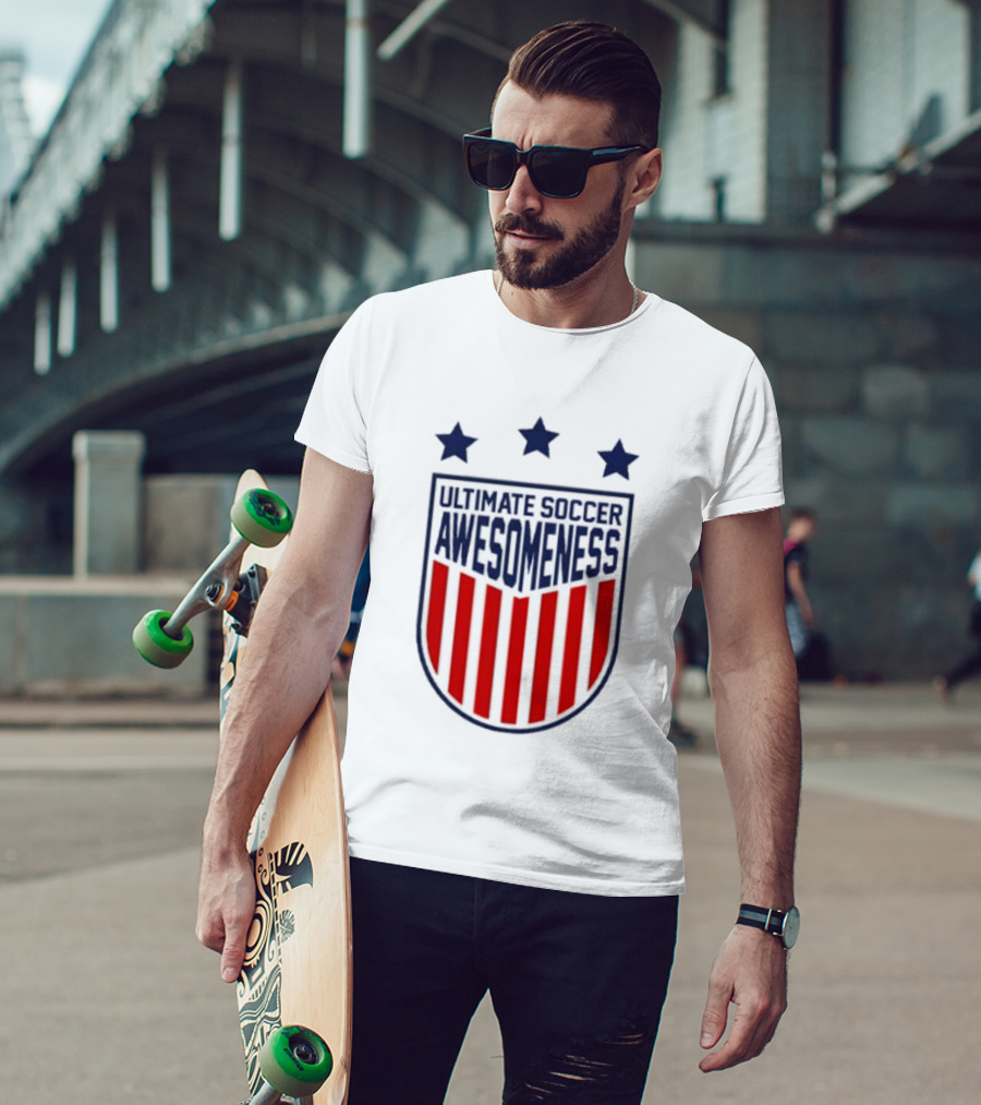 Ultimate Soccer Awesomeness Stars Stripes T-Shirt