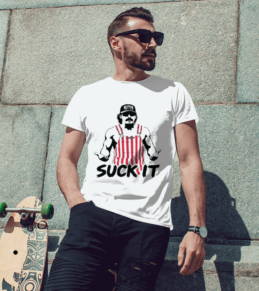 Wheeler Walker Jr Suck It Outlaw Country Music Dirty Comedian T-Shirt