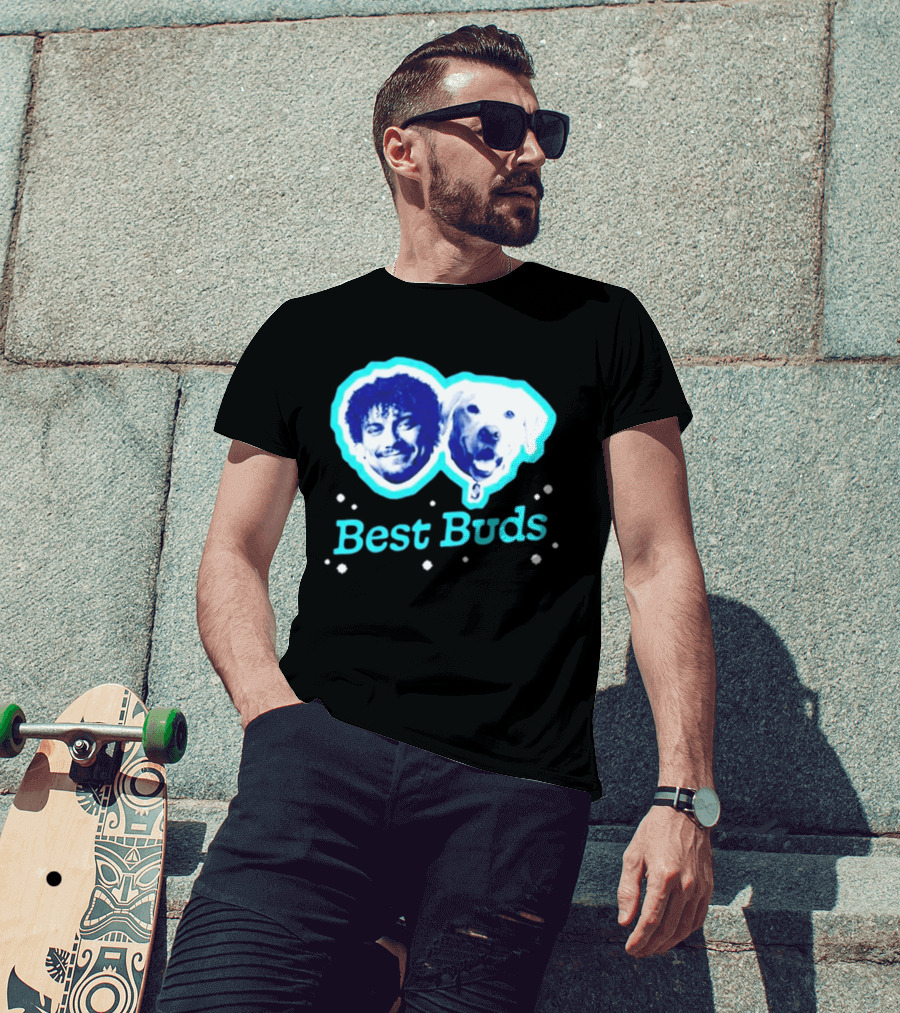Best Buds Human And Dog Friendship T-Shirt