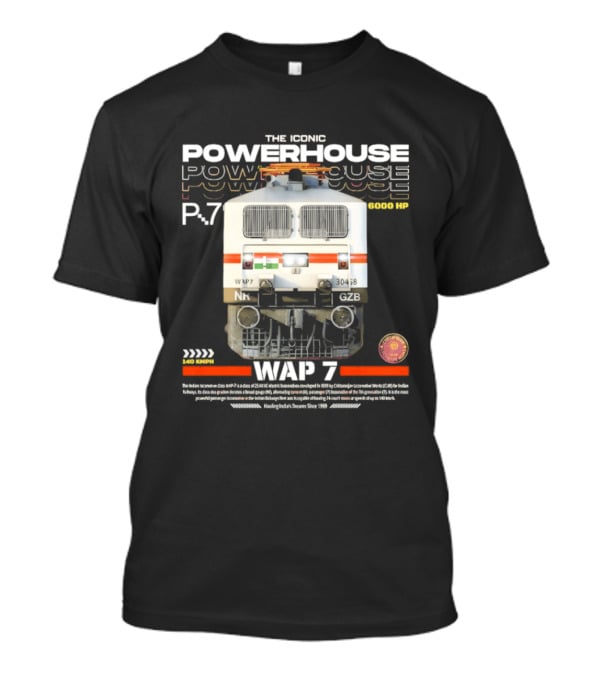 The Iconic Powerhouse WAP 7 R7 6000 HP T-Shirt