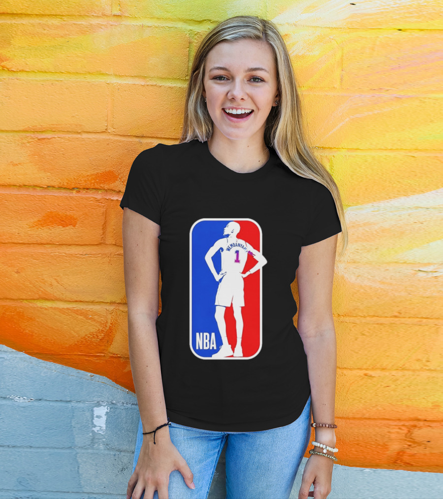NBA Victor Wembanyama Number 1 Player T-Shirt