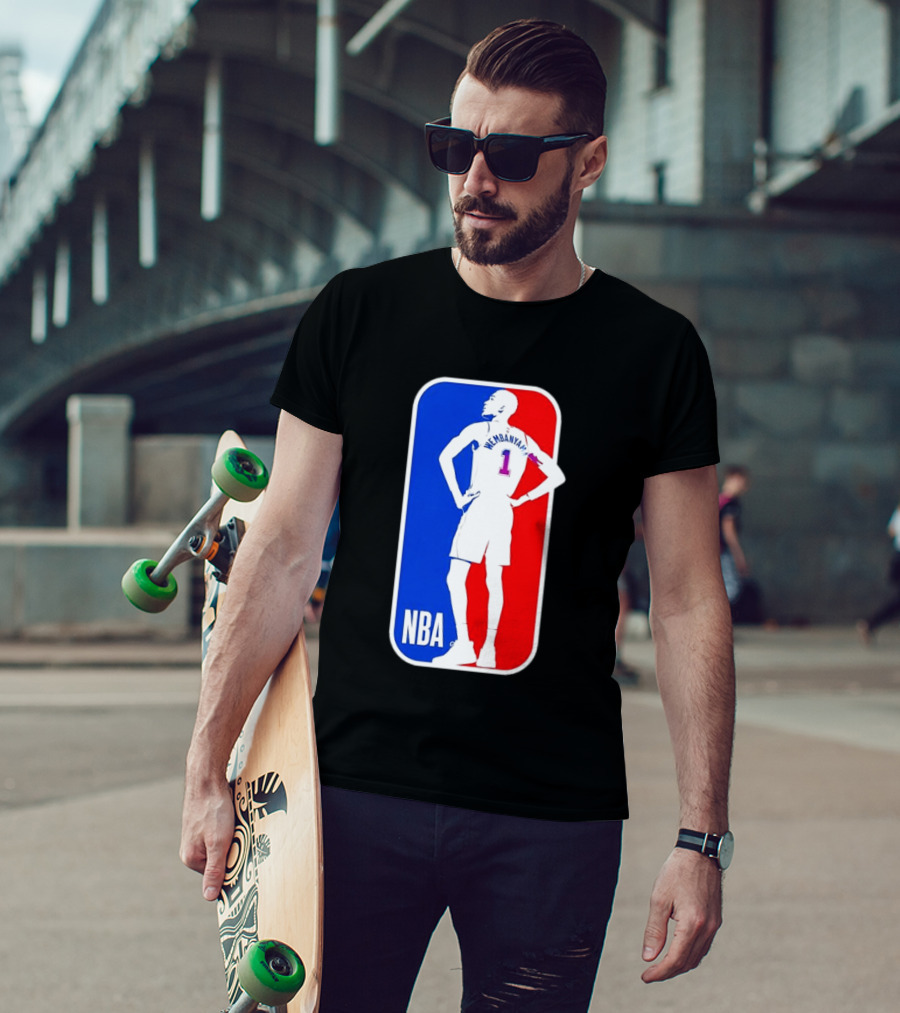 NBA Victor Wembanyama Number 1 Player T-Shirt