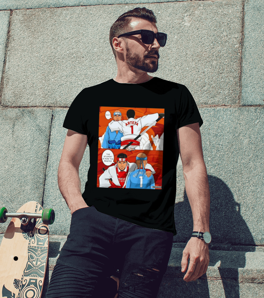 Arteta Vs Guardiola Student Becomes Master Martial Arts Showdown T-Shirt