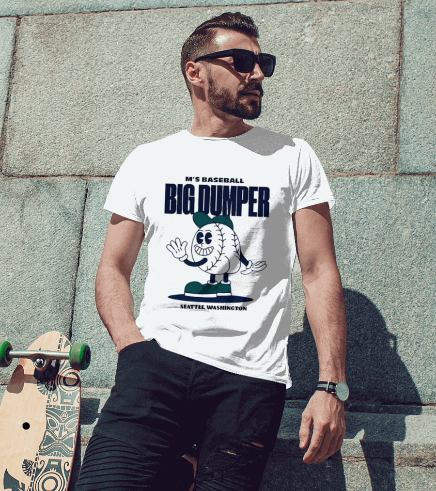 M's Baseball Big Dumper Seattle Washington T-Shirt
