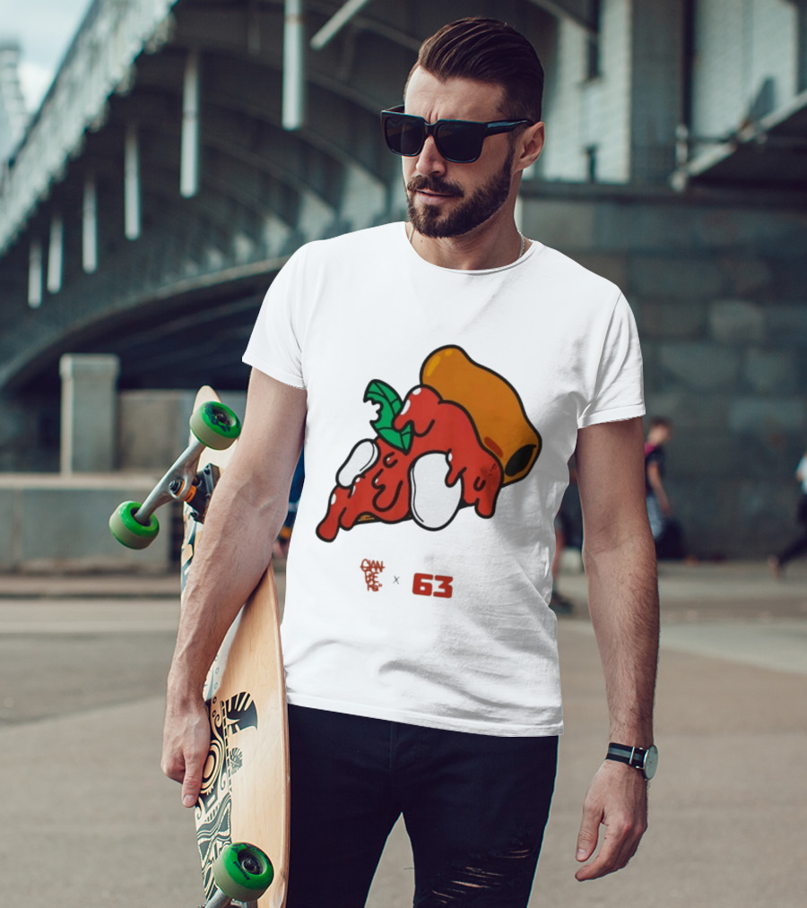 Francesco Bagnaia Ello 2026 X 63 Pizza T-Shirt