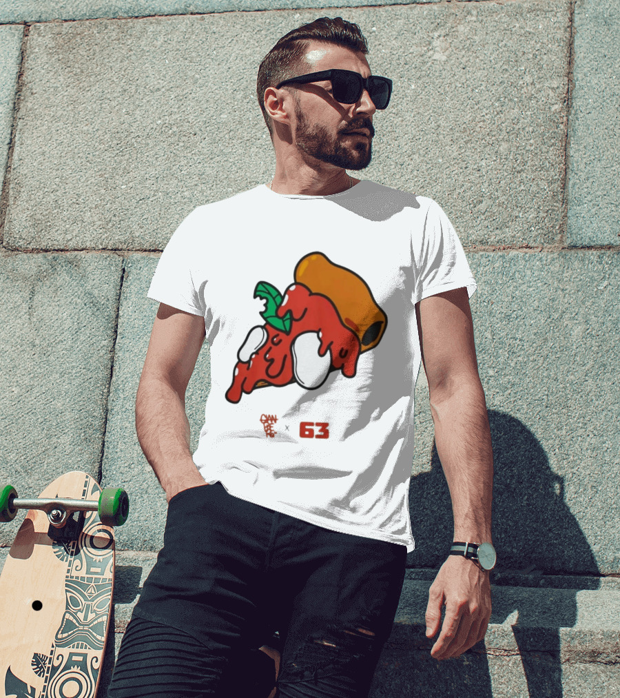 Francesco Bagnaia Ello 2026 X 63 Pizza T-Shirt