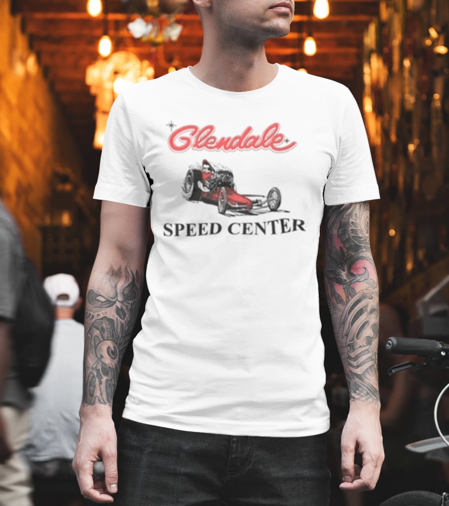 Glendale Speed Center Dragster Classic Racing T-Shirt