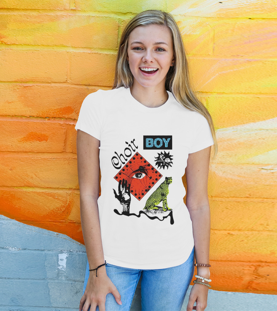 Choir Boy Eye Sun Cheetah Mystical T-Shirt